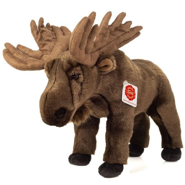 Produktbild: Teddy Hermann 908531 - Elch, 30 cm, Pl&uuml;schtier