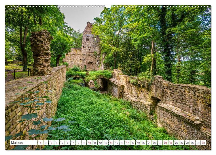 Produktbild: Pf&auml;lzer Sehensw&uuml;rdigkeiten (Wandkalender 2026 DIN A2 quer), CALVENDO Monatskalender