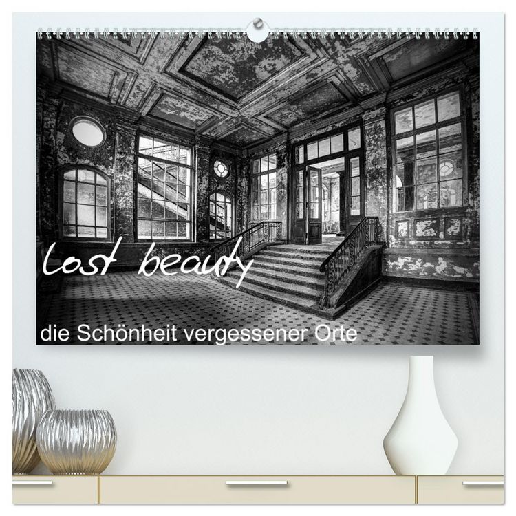 Produktbild: lost beauty (hochwertiger Premium Wandkalender 2026 DIN A2 quer), Kunstdruck in Hochglanz