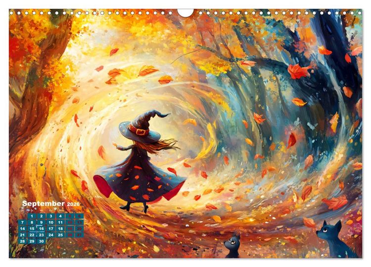 Produktbild: Zauber zur Mitternacht (Wandkalender 2026 DIN A3 quer), CALVENDO Monatskalender