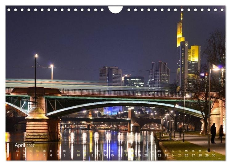 Produktbild: Faszinierendes Frankfurt - Impressionen aus der Mainmetropole (Wandkalender 2027 DIN A4 quer), CALVENDO Monatskalender
