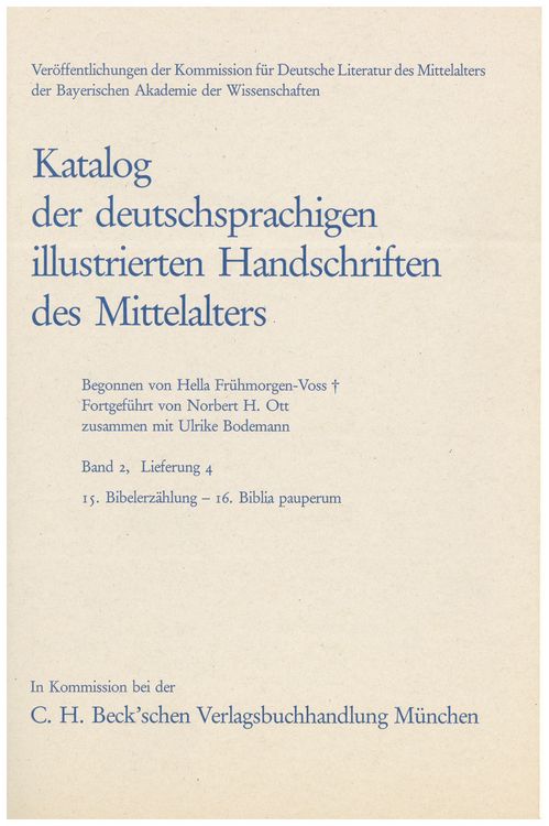 Produktbild: Bibelerz&auml;hlung. Biblia pauperum