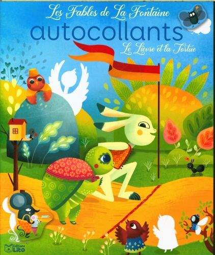 Produktbild: Le li&egrave;vre et la tortue : autocollants