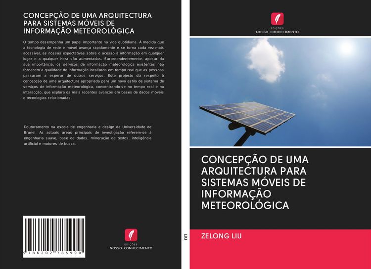 Produktbild: CONCEP&Ccedil;&Atilde;O DE UMA ARQUITECTURA PARA SISTEMAS M&Oacute;VEIS DE INFORMA&Ccedil;&Atilde;O METEOROL&Oacute;GICA
