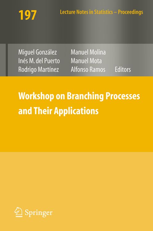 Produktbild: Workshop on Branching Processes and Their Applications