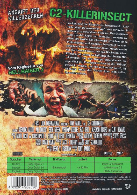 Produktbild: C2 Killerinsect - ungek&uuml;rzte Fassung