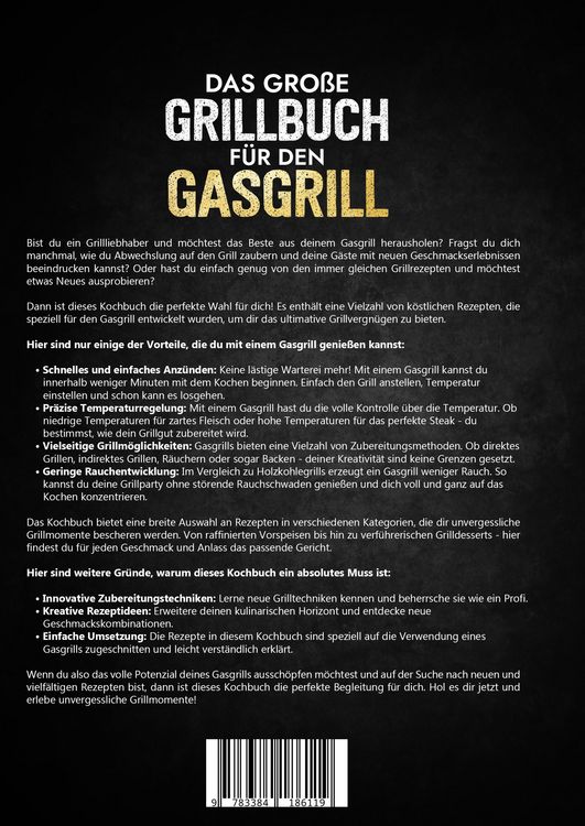 Produktbild: Das gro&szlig;e Grillbuch f&uuml;r den Gasgrill