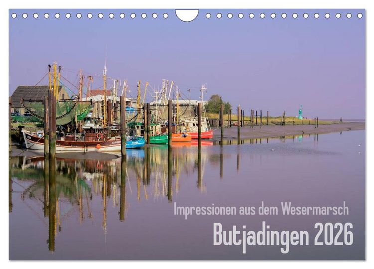 Produktbild: Impressionen aus dem Wesermarsch - Butjadingen 2026 (Wandkalender 2026 DIN A4 quer), CALVENDO Monatskalender