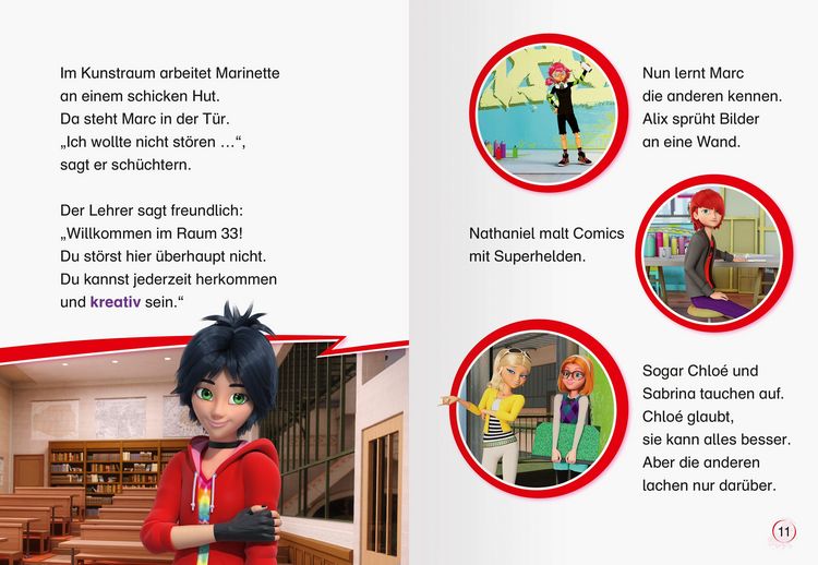Produktbild: Miraculous - Der zerrissene Traum - Das Erstlesebuch zur Serie