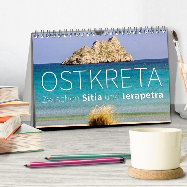 Produktbild: Ostkreta - Zwischen Sitia und Ierapetra (Tischkalender 2026 DIN A5 quer), CALVENDO Monatskalender
