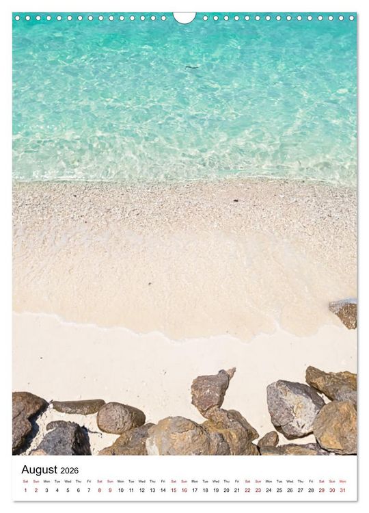 Produktbild: South East Asian Beaches (Wall Calendar 2026 DIN A3 portrait), CALVENDO 12 Month Wall Calendar