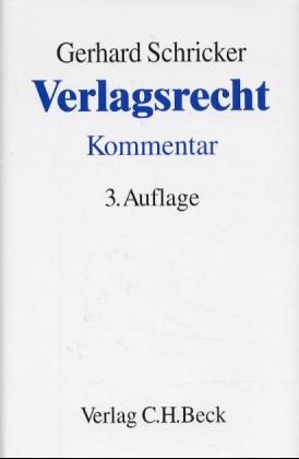Produktbild: Verlagsrecht