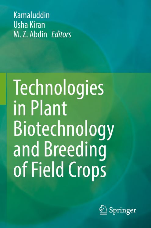 Produktbild: Technologies in Plant Biotechnology and Breeding of Field Crops