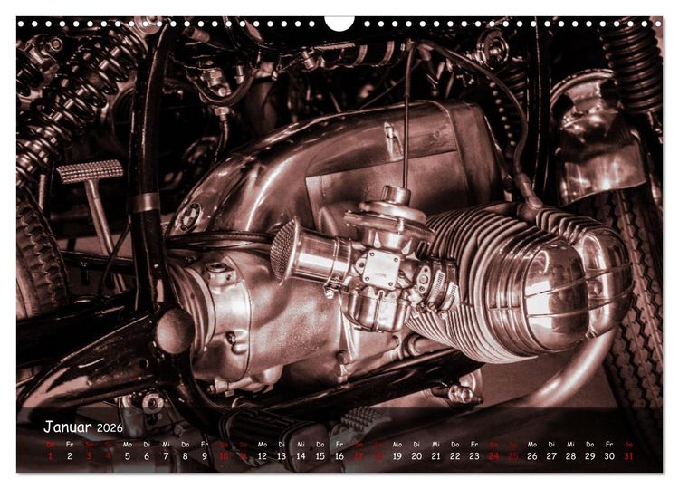 Produktbild: Custombikes 2026 (Wandkalender 2026 DIN A3 quer), CALVENDO Monatskalender