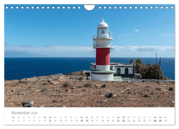 Produktbild: La Gomera &ndash; Die gr&uuml;ne Perle der Kanaren. (Wandkalender 2026 DIN A4 quer), CALVENDO Monatskalender