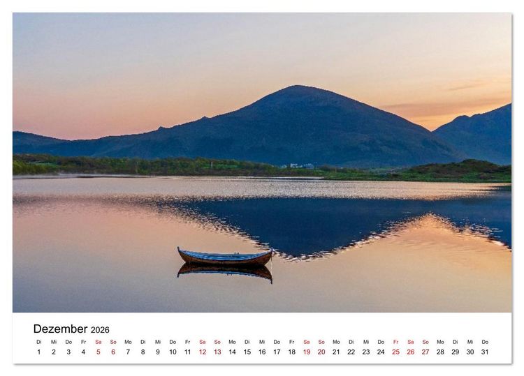 Produktbild: Inseln im Nordmeer - Lofoten-And&oslash;ya-Senja (Tischkalender 2026 DIN A5 quer), CALVENDO Monatskalender