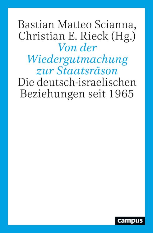 Produktbild: Von der Wiedergutmachung zur Staatsr&auml;son