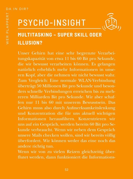 Produktbild: Die 1-Minuten-Strategie gegen Overthinking