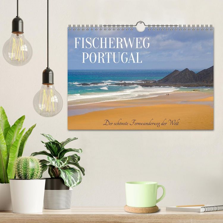 Produktbild: Fischerweg Portugal (Wandkalender 2026 DIN A4 quer), CALVENDO Monatskalender