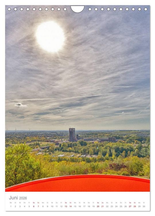 Produktbild: Ruhrgebiet - Malerischer Spaziergang (Wandkalender 2026 DIN A4 hoch), CALVENDO Monatskalender
