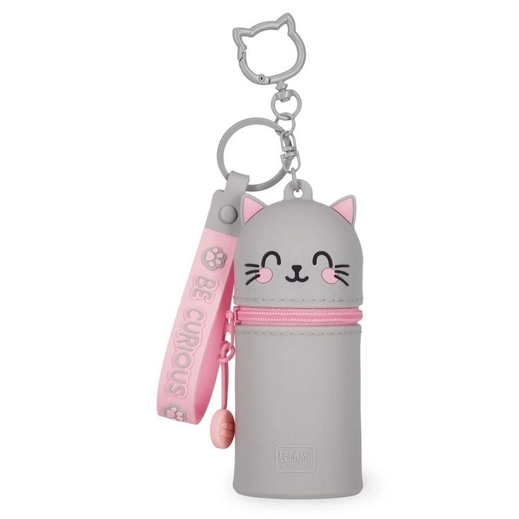 Produktbild: Legami M&uuml;nztasche mit Schl&uuml;sselanh&auml;nger Kitty - Mini Kawaii