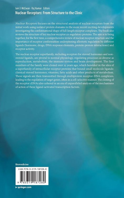 Produktbild: Nuclear Receptors: From Structure to the Clinic