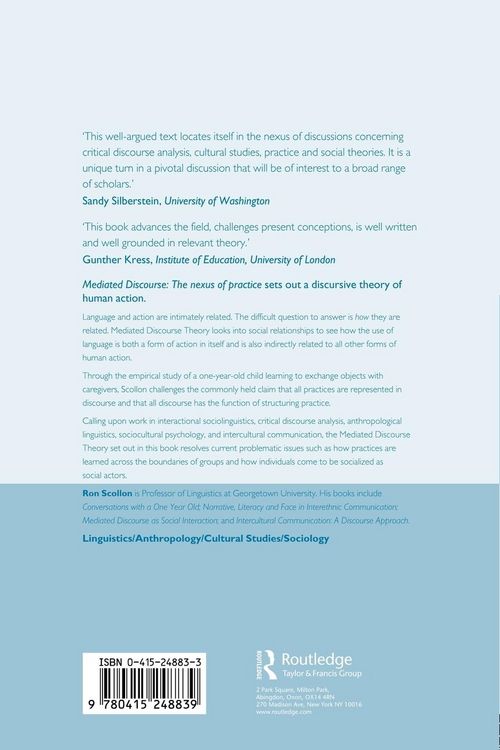 Produktbild: Mediated Discourse