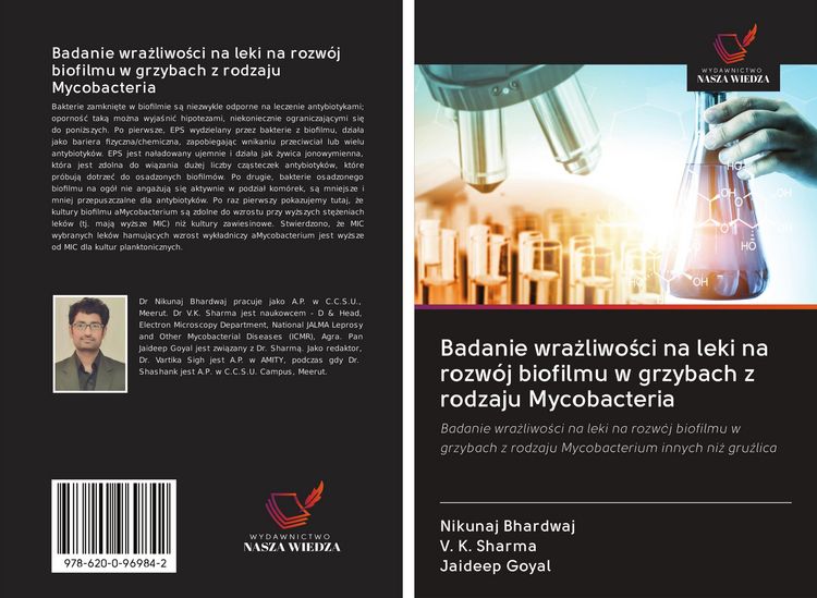 Produktbild: Badanie wra&iquest;liwo&iquest;ci na leki na rozw&oacute;j biofilmu w grzybach z rodzaju Mycobacteria