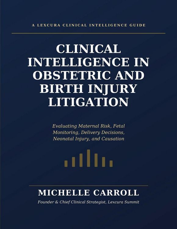 Produktbild: Clinical Intelligence in Obstetric and Birth Injury Litigation