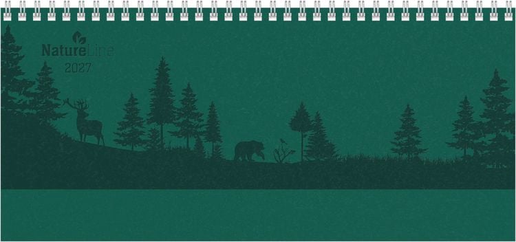 Produktbild: Tisch-Querkalender Forest 2027