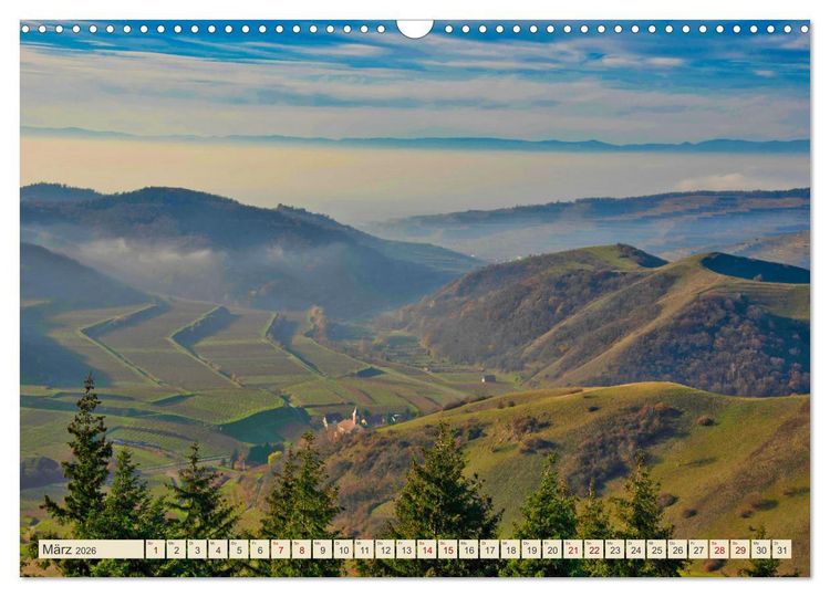 Produktbild: Landkreis Emmendingen - Streifz&uuml;ge durch den S&uuml;dwesten (Wandkalender 2026 DIN A3 quer), CALVENDO Monatskalender