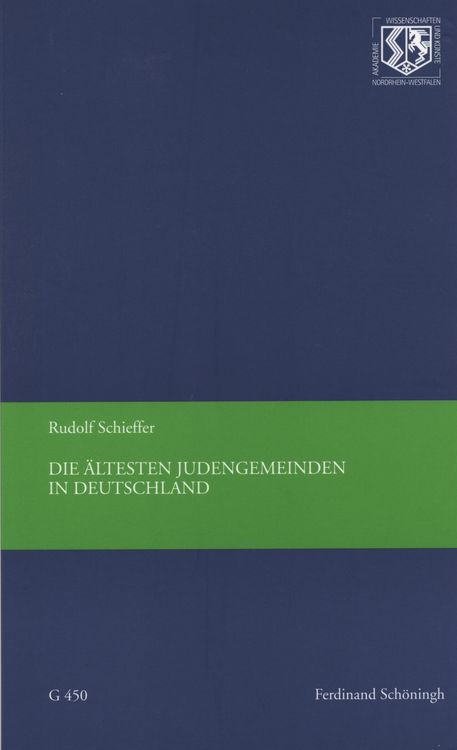 Produktbild: Die &auml;ltesten Judengemeinden in Deutschland