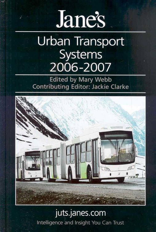 Produktbild: Jane's Urban Transportation Systems 2006/2007