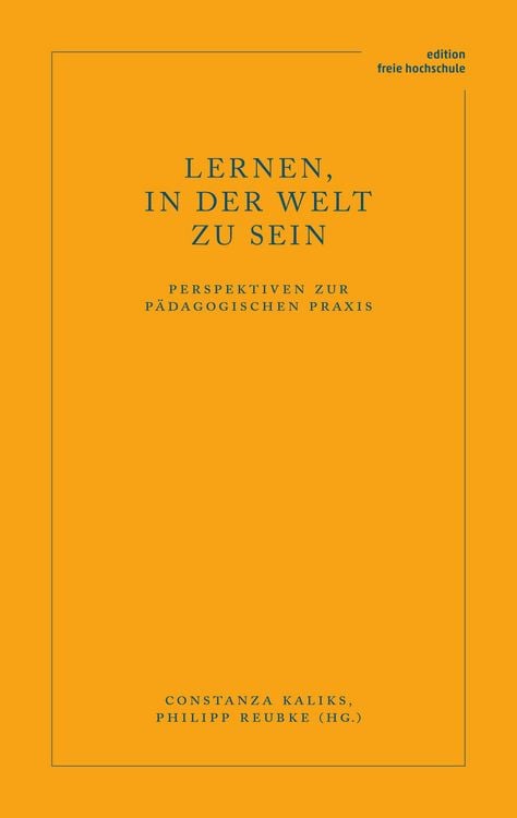 Produktbild: Lernen, in der Welt zu sein