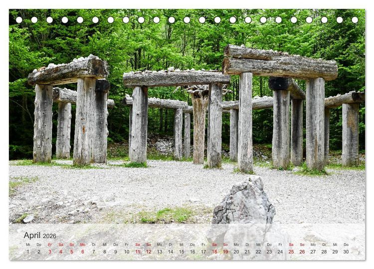 Produktbild: Alpenwelten-Zwischen Wetterstein und Karwendel (Tischkalender 2026 DIN A5 quer), CALVENDO Monatskalender