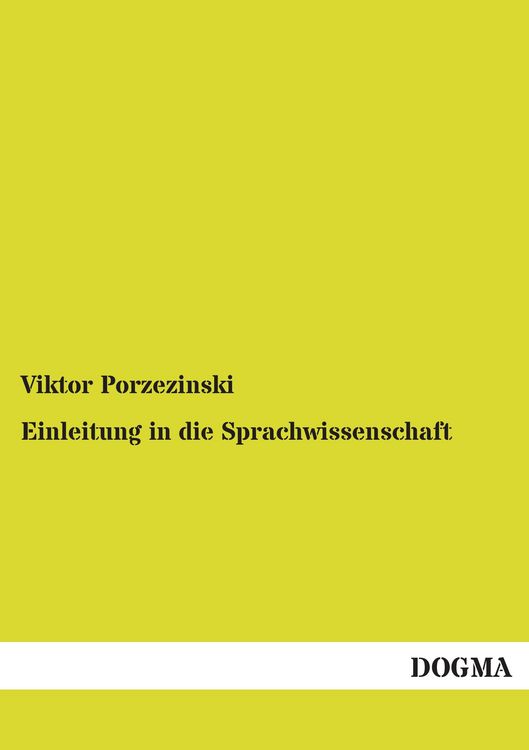 Produktbild: Einleitung in die Sprachwissenschaft