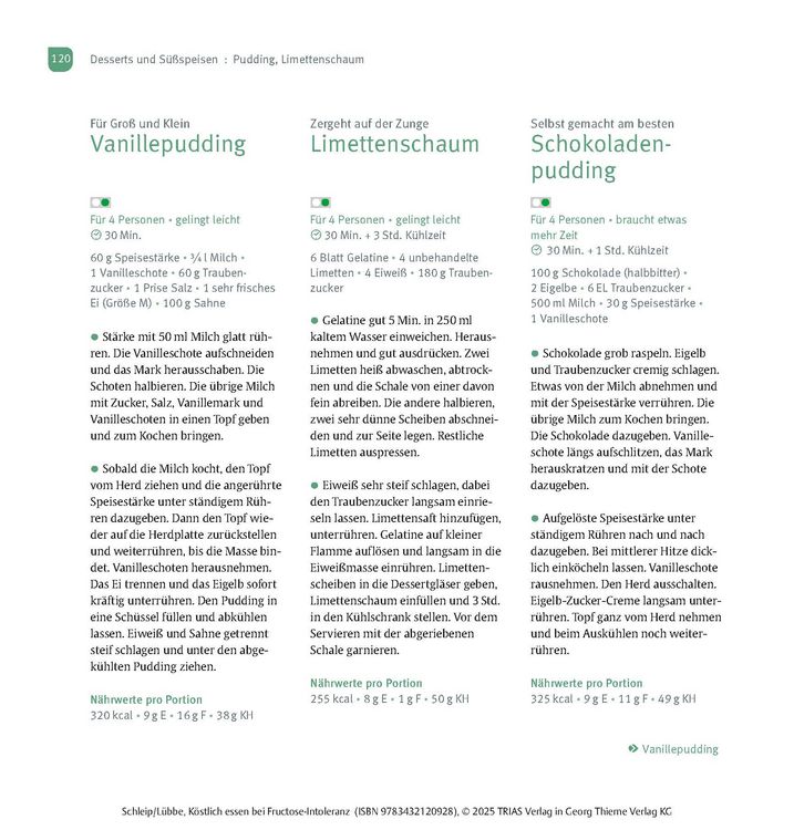 Produktbild: K&ouml;stlich essen Fructoseintoleranz