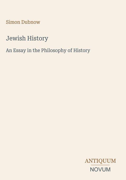 Produktbild: Jewish History