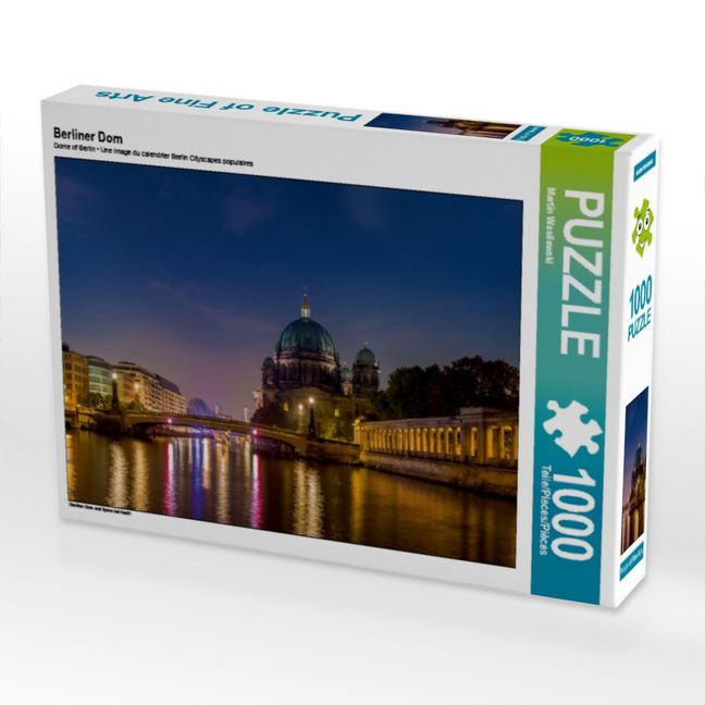 Produktbild: CALVENDO Puzzle Berliner Dom | 1000 Teile Lege-Gr&ouml;&szlig;e 64x48cm Foto-Puzzle f&uuml;r gl&uuml;ckliche Stunden