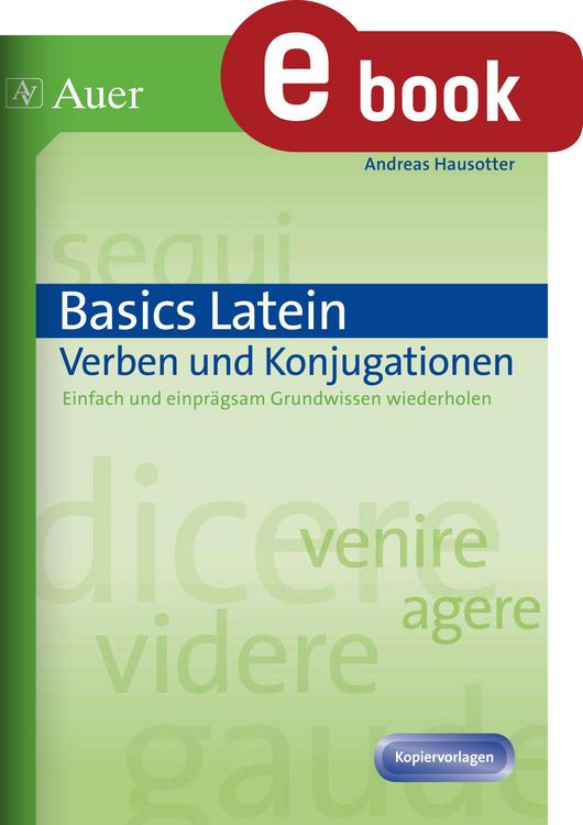 Produktbild: Basics Latein Verben und Konjugationen