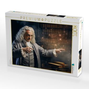 Produktbild: CALVENDO Puzzle Sir Isaac Newton | 1000 Teile Lege-Gr&ouml;&szlig;e 64x48cm Foto-Puzzle f&uuml;r gl&uuml;ckliche Stunden