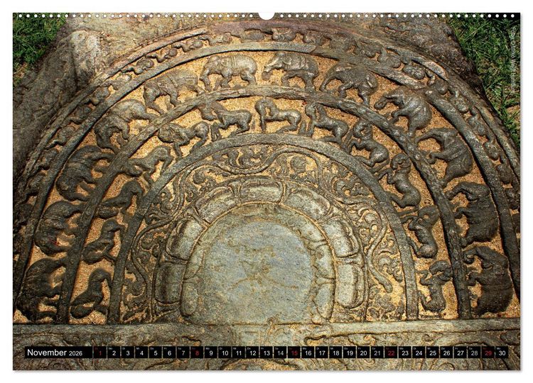 Produktbild: Sri Lanka 2026 Kulturh&ouml;hepunkte (hochwertiger Premium Wandkalender 2026 DIN A2 quer), Kunstdruck in Hochglanz