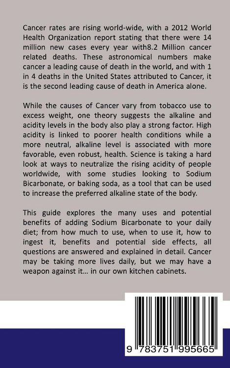Produktbild: The Sodium Bicarbonate Cancer Cure - Fraud or Miracle?