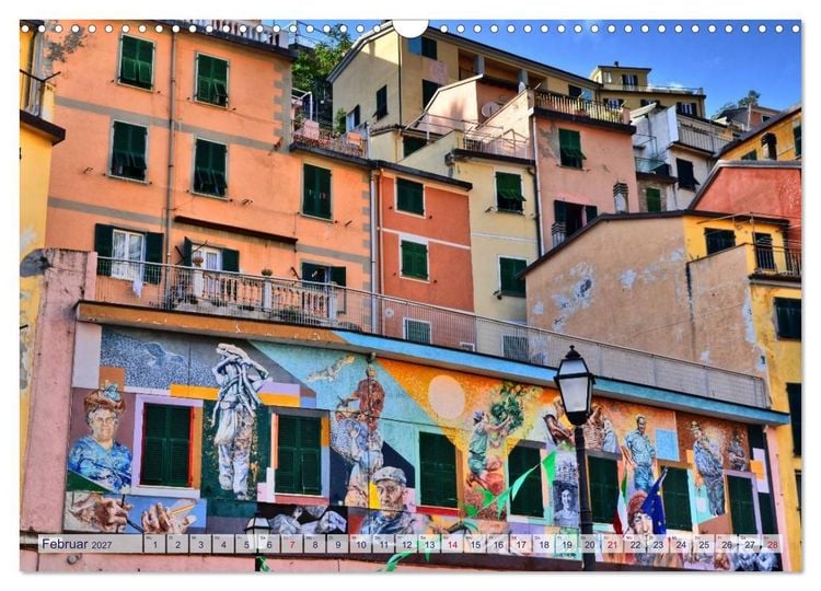 Produktbild: SCHMUCKST&Uuml;CKE der CINQUE TERRE (Wandkalender 2027 DIN A3 quer), CALVENDO Monatskalender
