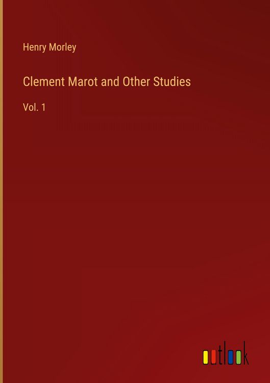 Produktbild: Clement Marot and Other Studies