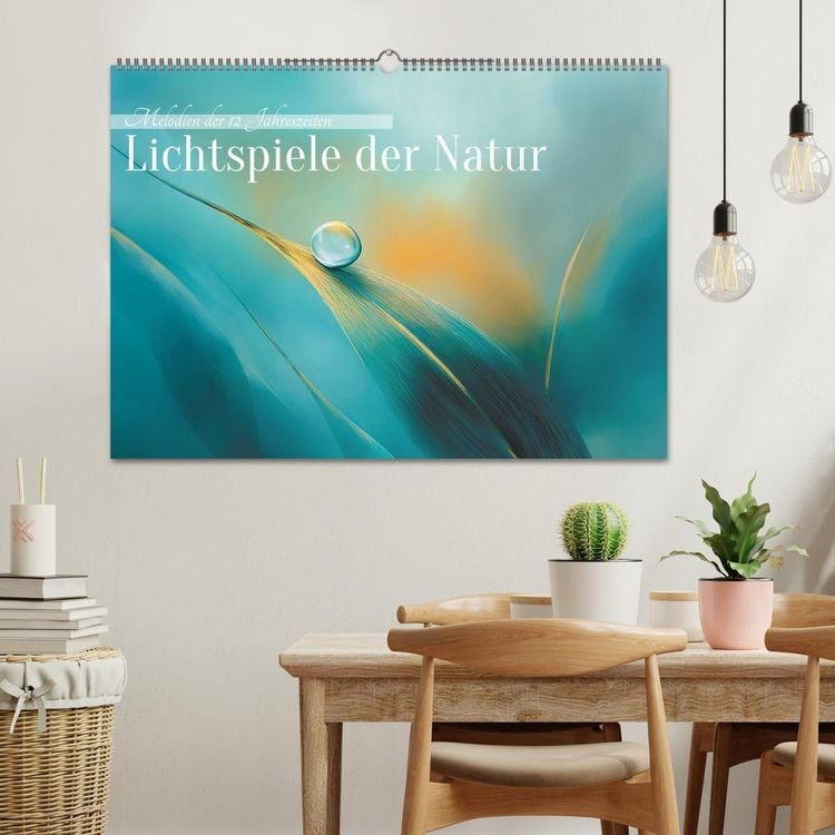 Produktbild: Lichtspiele der Natur (Wandkalender 2027 DIN A2 quer), CALVENDO Monatskalender