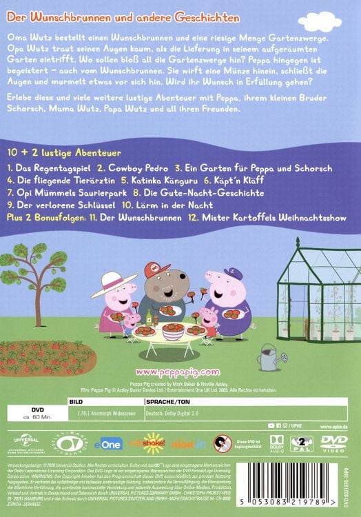 Produktbild: Peppa Pig - Der Wunschbrunnen und andere Geschichten