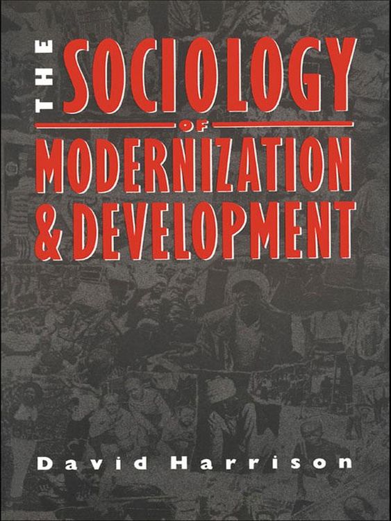 Produktbild: The Sociology of Modernization and Development