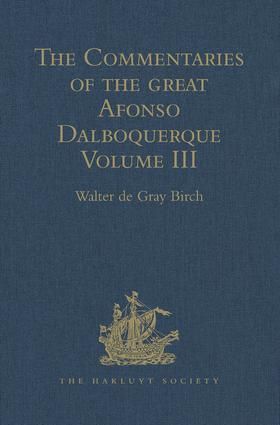 Produktbild: The Commentaries of the Great Afonso Dalboquerque
