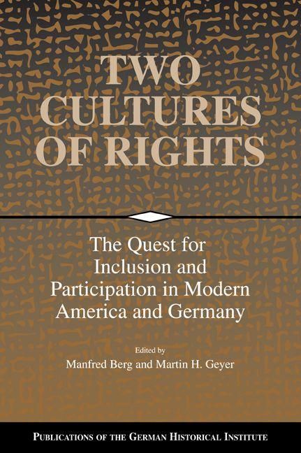 Produktbild: Two Cultures of Rights